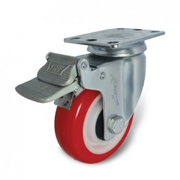 100mm Castor Polyurethane (PU) Wheels 273URY100P01